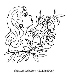 FAMILY FRIENDS. Black and white linear illustration depicting children ,moms and dads, couples in love,cute girls,,coloring book for children and adults,line art wall art,posters,shaft art,stained gla