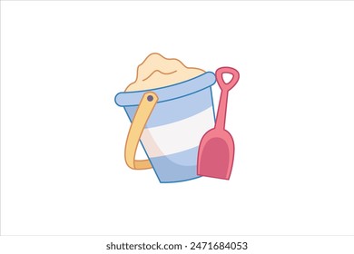 Family Gathering Flat Sticker Design