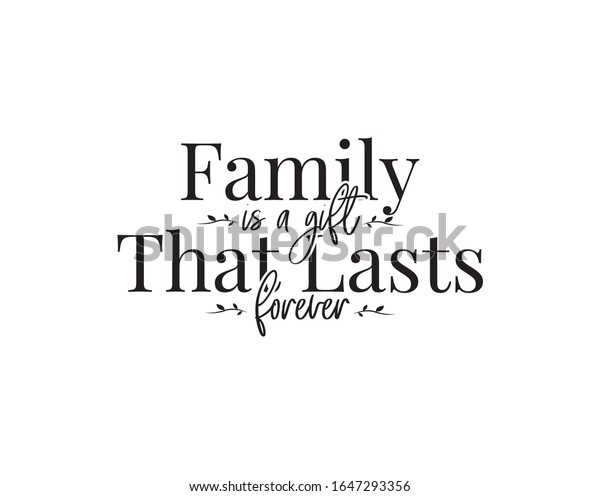 Download Family Gift That Lasts Forever Vector Stock Vector ...
