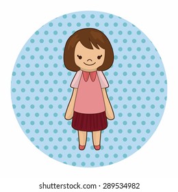 family girl character theme elements
