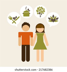 family graphic design , vector illustration 
