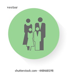 family graphic design , vector illustration