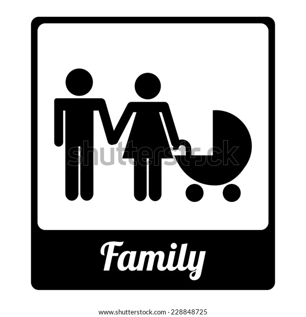 family graphic\
design , vector\
illustration