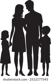Family greeting with hand up icon in flat style. Person gesture vector illustration on white isolated background. People leader business concept.