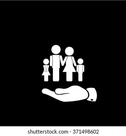 family and hand