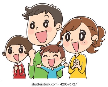 family happy