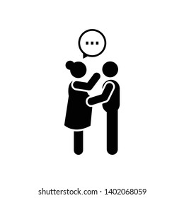 Family, happy, spouse, pregnant icon. Element of maternity icon. Premium quality graphic design icon. Signs and symbols collection icon for websites, web design, mobile app