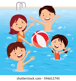 Swimming Cartoon Images, Stock Photos & Vectors  Shutterstock