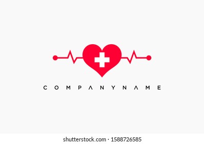 Family health care logo icon design template vector elements for your company brand. smart technology