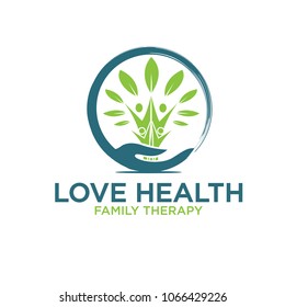 Family Health Service Logo Stock Vector (Royalty Free) 1066429226 ...