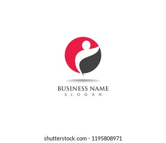 Family healthy Logo template vector icon design