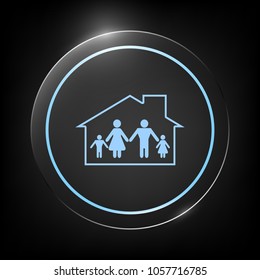 Family home icon