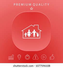 Family home icon
