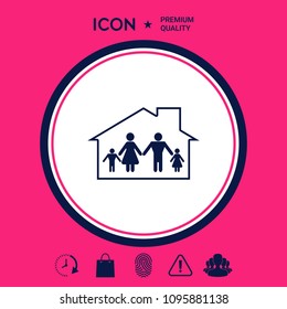 Family home icon