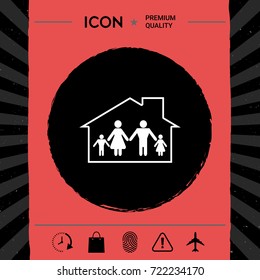 Family home icon