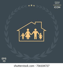 Family home icon