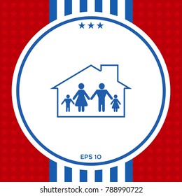 Family home icon