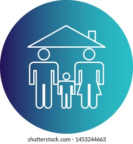 Family Home icon for your project
