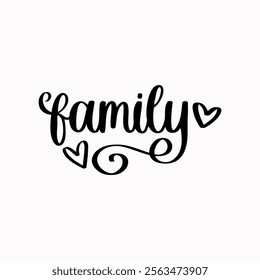 Family, Home, Quote Home Decor Cut File, Farmhouse Wall Sign, Cricut Silhouette, Family is Everything Png, Love, Vector files for cricut