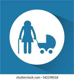 family home relationship icon vector illustration graphic design