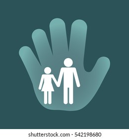 family home relationship icon vector illustration graphic design