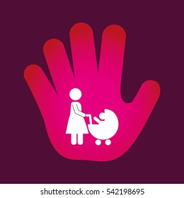 family home relationship icon vector illustration graphic design