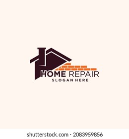 Family home renovation logo template design
real estate home improvement company logo