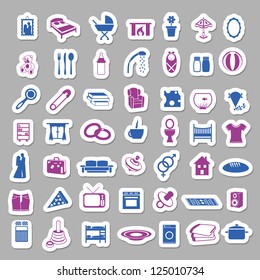 family and home stickers