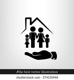 Family House Icon.