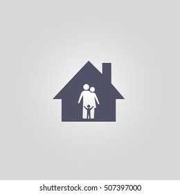 family icon. icon design