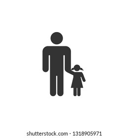 Family icon design template vector graphic illustration