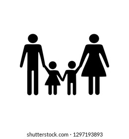 family icon design ,vector illustration