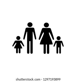 family icon design ,vector illustration