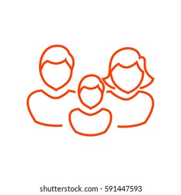  Family icon Flat.