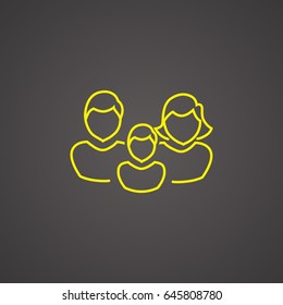 Family icon Flat.