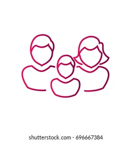  Family icon Flat.