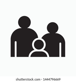 Family icon. flat illustration of Family vector icon for web