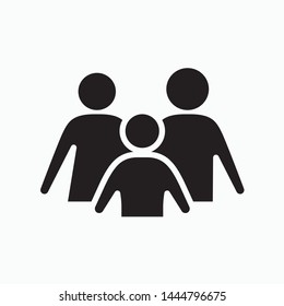 Family icon. flat illustration of Family vector icon for web