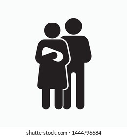 Family icon. flat illustration of Family vector icon for web