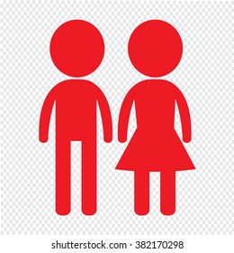Family Icon  Illustration design