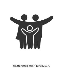 Family Icon isolated on white background
