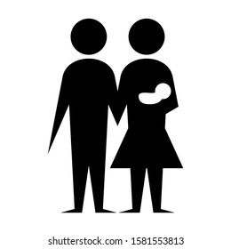 family icon isolated sign symbol vector illustration - high quality black style vector icons
