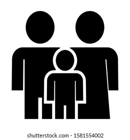 family icon isolated sign symbol vector illustration - high quality black style vector icons
