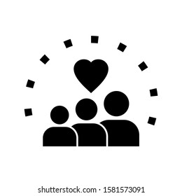 family icon isolated sign symbol vector illustration - high quality black style vector icons
