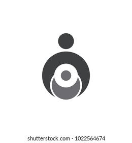 Family icon logo design vector