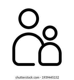 family icon or logo isolated sign symbol vector illustration - high quality black style vector icons
