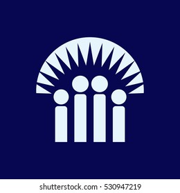 family icon. logo vector. 