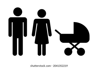 family icon on white background