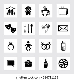 Family Icon Set 