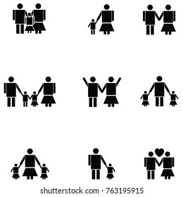 family icon set